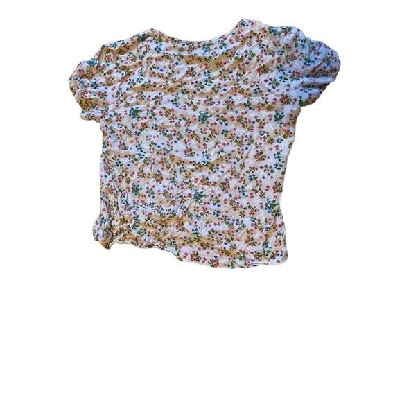 Women’s Small Floral Short Sleeve T-Shirt - Picture 2 of 2